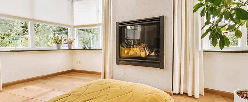 Residential Fireplace Ceramic Glass Installation in Carlsbad, CA