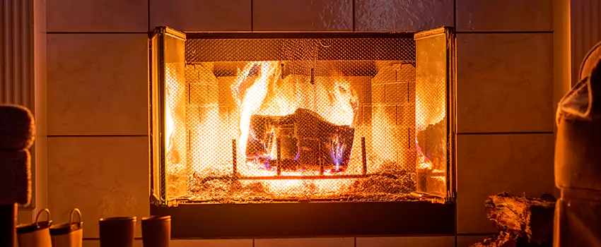 Mendota Hearth Landscape Fireplace Installation in Carlsbad, California