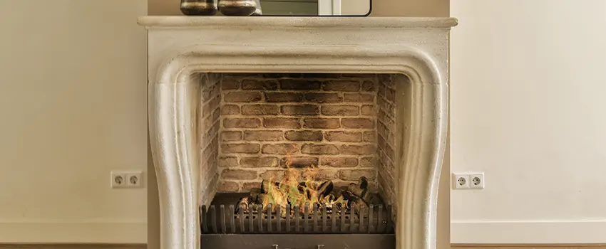 Vintage-style Fireplace Redesign in Carlsbad, California