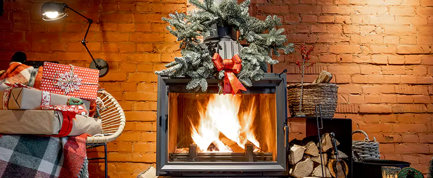 Travis Industries Linear Gas Fireplace Installation in Carlsbad, California