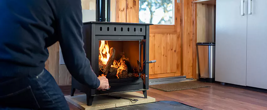 Open Hearth Wood Fireplace Installation in Carlsbad, CA