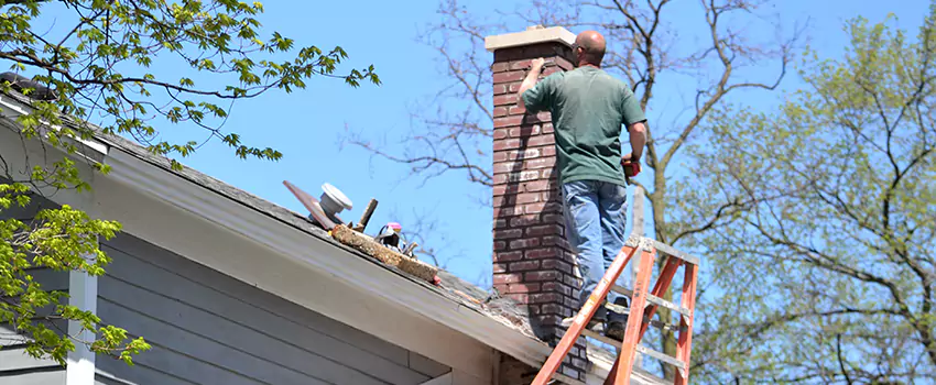 Vinyl and PVC Chimney Flashing Installation in Carlsbad, CA