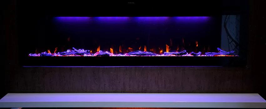 Dynamic Flame Color Fireplace Installation in Carlsbad, CA