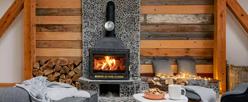 Thelin Hearth Products Direct Vent Gas Stove Fireplace Inspection in Carlsbad, California
